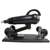 Máquina sexual automática con consolador y potente motor masturbador negro Love Machines